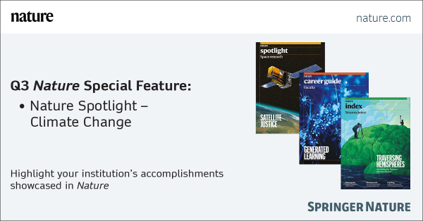 Q3 Nature special feature: Nature spotlight-climate change