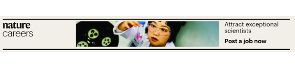 Nature careers, attract exceptional scientists